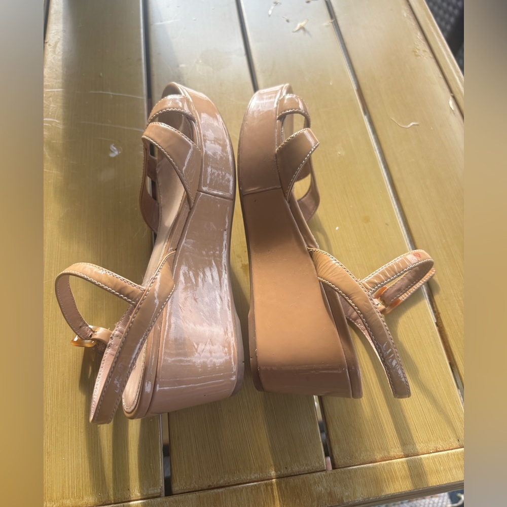 PRADA Tan Sandals, Size: 36 1/2 - Picture 7 of 17